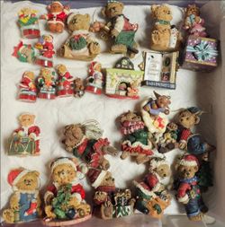 CHRISTMAS BEAR ORNAMENTS