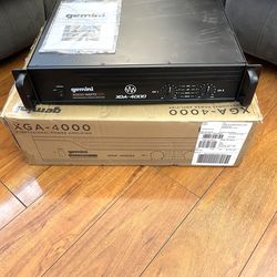Gemini 4000 watts amplifier caja abierta open box