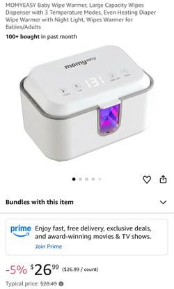 MOMYEASY Baby Wipe Warmer