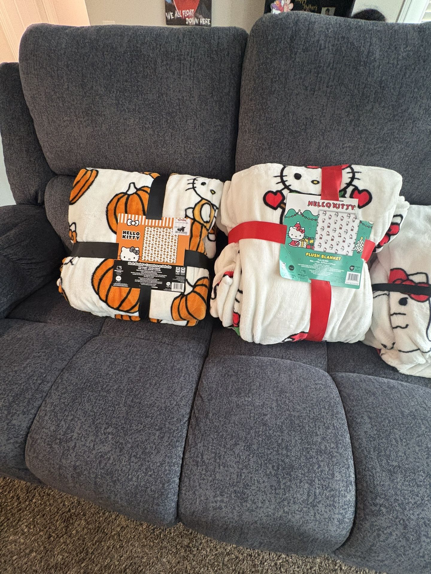 Hello Kitty Blankets $40 Queen , 35 Twin