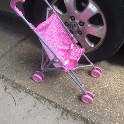 Like New Kids Play Fold Up Baby Doll Stroller Only $10