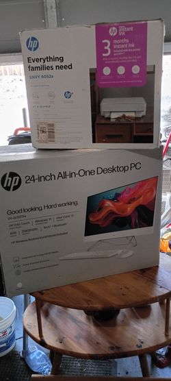 HP 24-inch All-in-One desktop pc