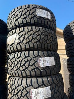 🎖️33x12.50/17 RT Arizun Tires Con 50,000 millas de Garantía
