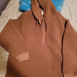 Pink SHERPA SWEATER