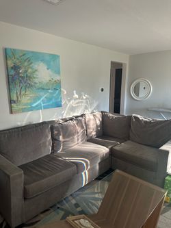 Sectional for sale- West Elm