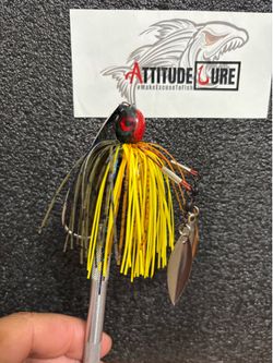 Rattling flash daddy swim jig