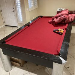 Custom Pool table With Cover / Sticks 1,000.00 OBO