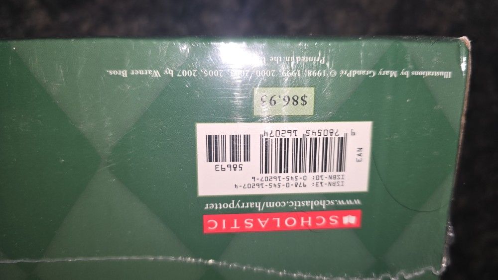 Brand New Set Of Harry Potter Books Sells For $86 Asking $ 40