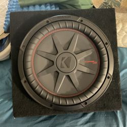 KICKER 10 INCH WOOFER
