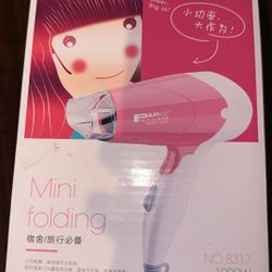 Mini Golding Hair Dyer New