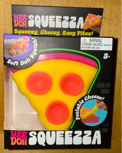 Needoh Squeeza Peelable Cheese squishy toy