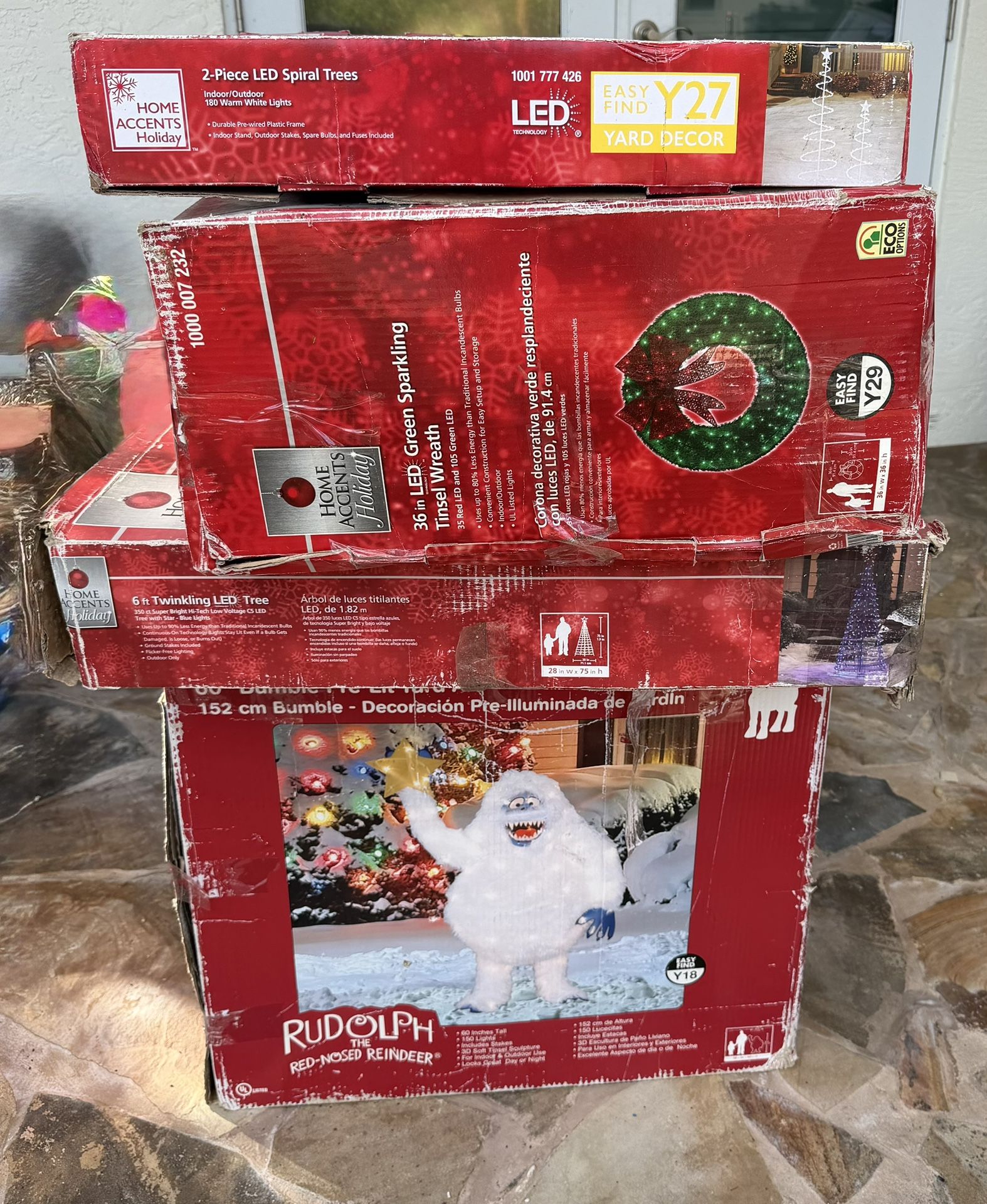 Christmas Outdoor decorations lot