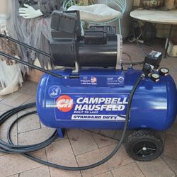 CAMPBELL HAUSFELD COMPRESSOR, 5 HP,  20 GALLON,
