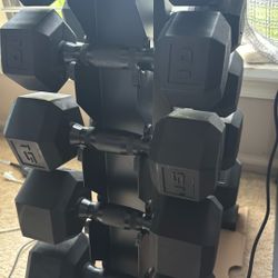 Dumbles With Chair