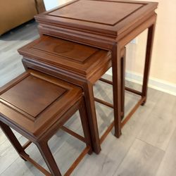 George Zee Nesting Side Tables Set of Three