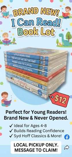 Brand new I can read books