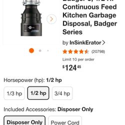 InSinkErator Badger 5