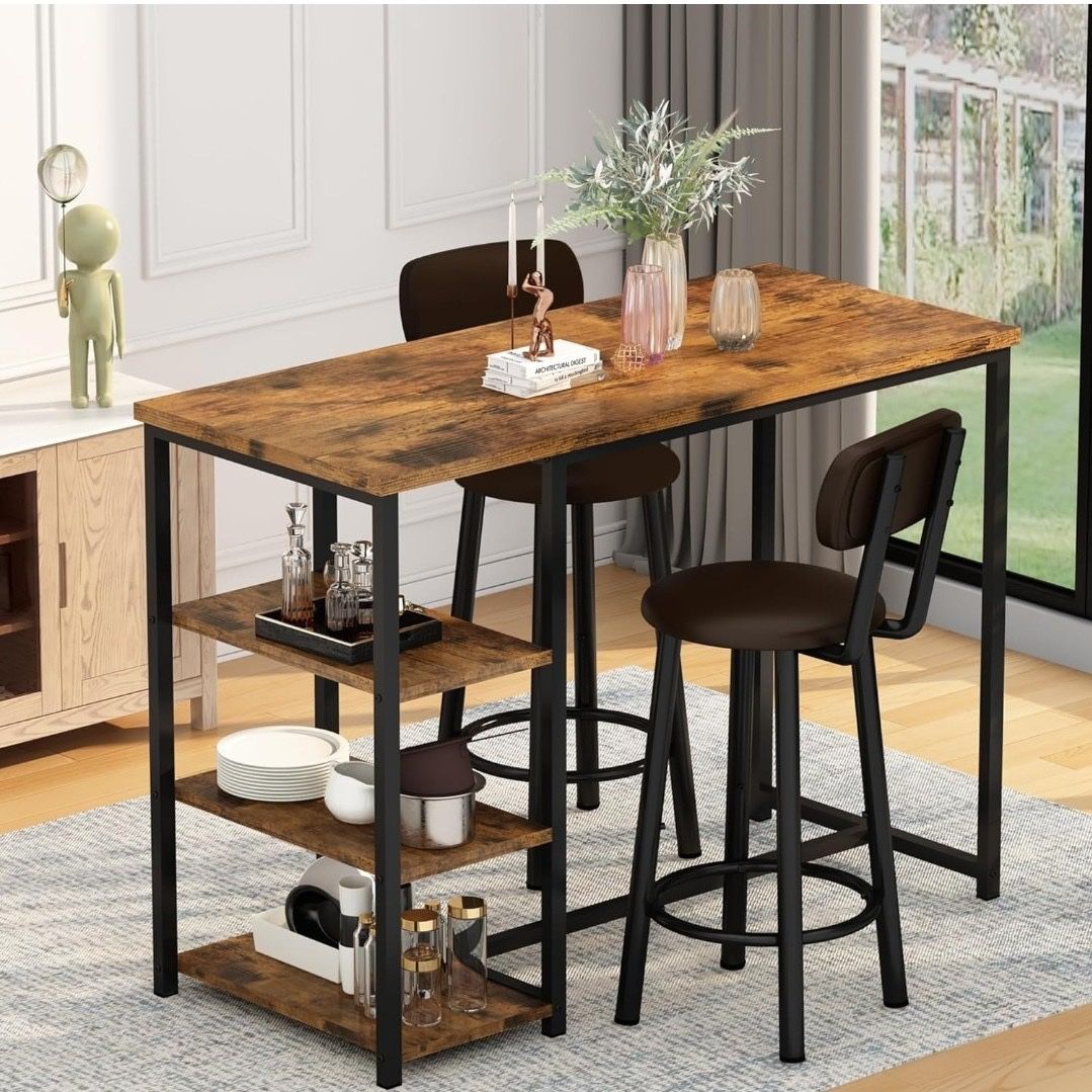 Kitchen Dining Table Set for 2