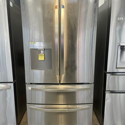 LG 4 Door Refrigerator With Water And Internal Ice 
