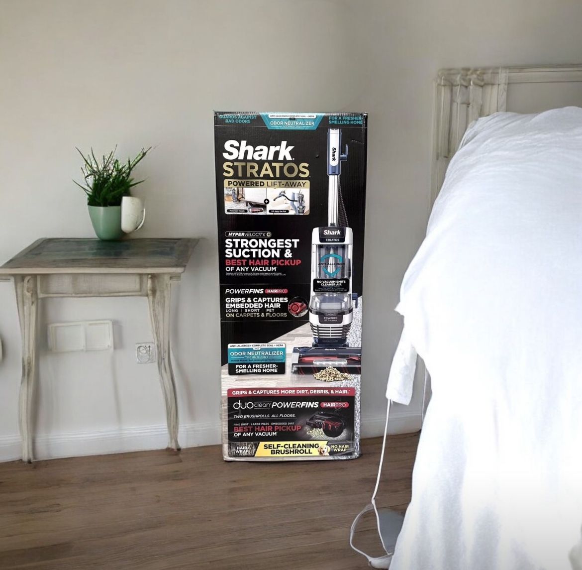 6514610 Shark Stratos Upright Vacuum with Duoclean