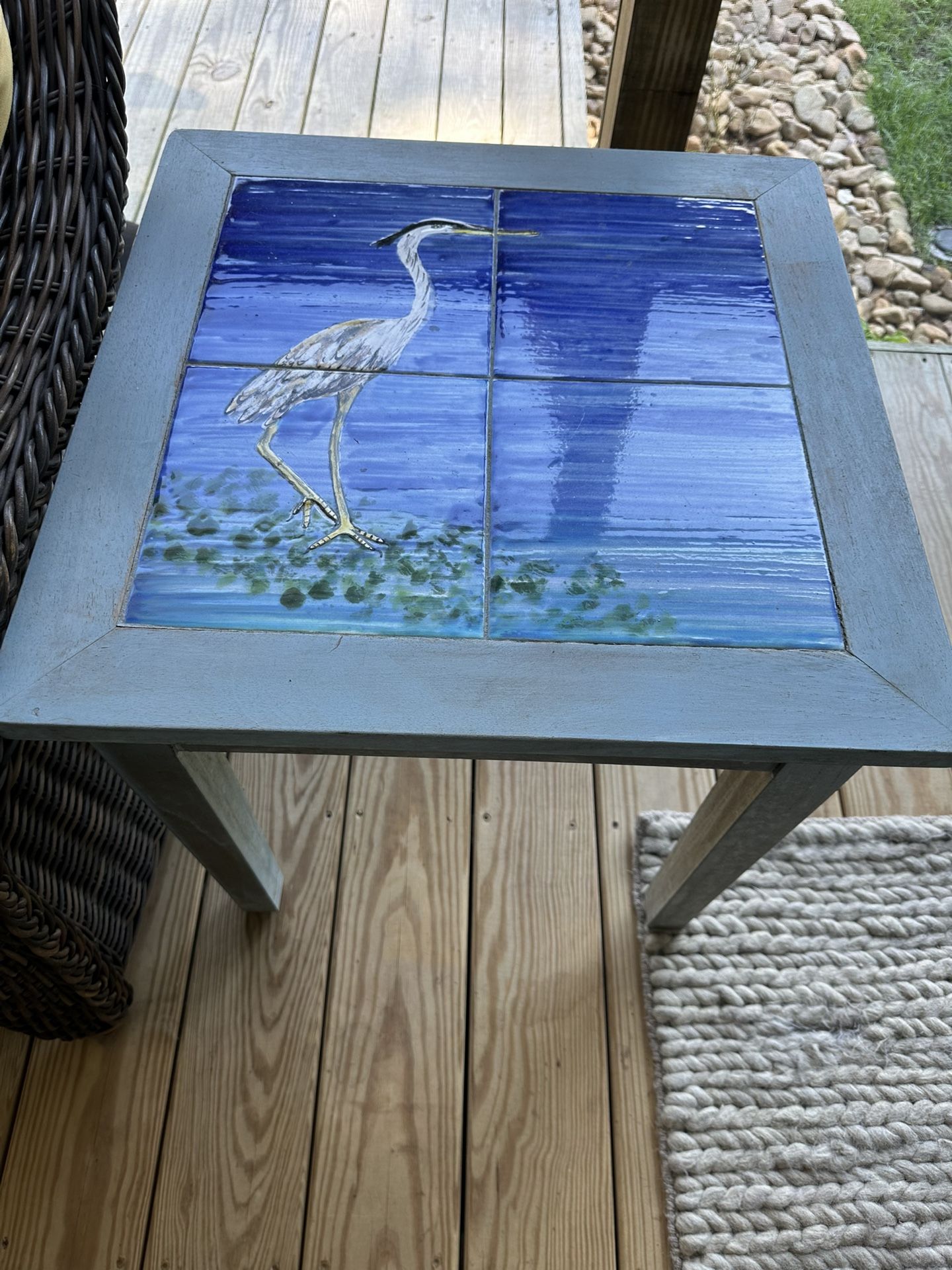 Nautical end tables