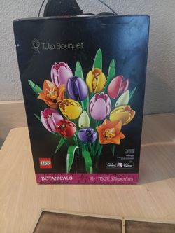Botanicals tulip Bouquet Lego set