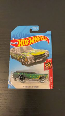 Hot Wheels '70 Chevelle SS Wagon HW Flames