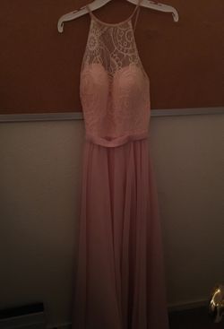 Long Blush Dress (size small)