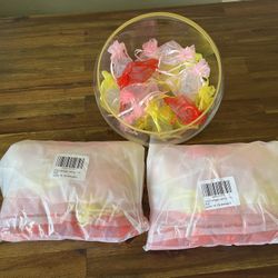 Heel Stopper Bulk Packs and Glass Container
