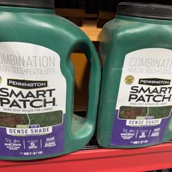 Pennington Smart Patch Dense Shade Grass Seed Mix, for Partial to Full Shade, 5.5 lb.- $12 Each