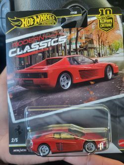 Hot wheels ferrari testarossa