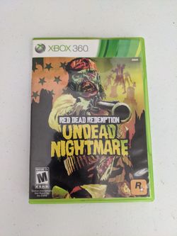 Red Dead Redemption Undead Nightmare Xbox 360 Game 