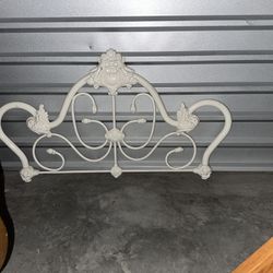 Enameled Iron Twin Antique Vintage - Headboard Only!