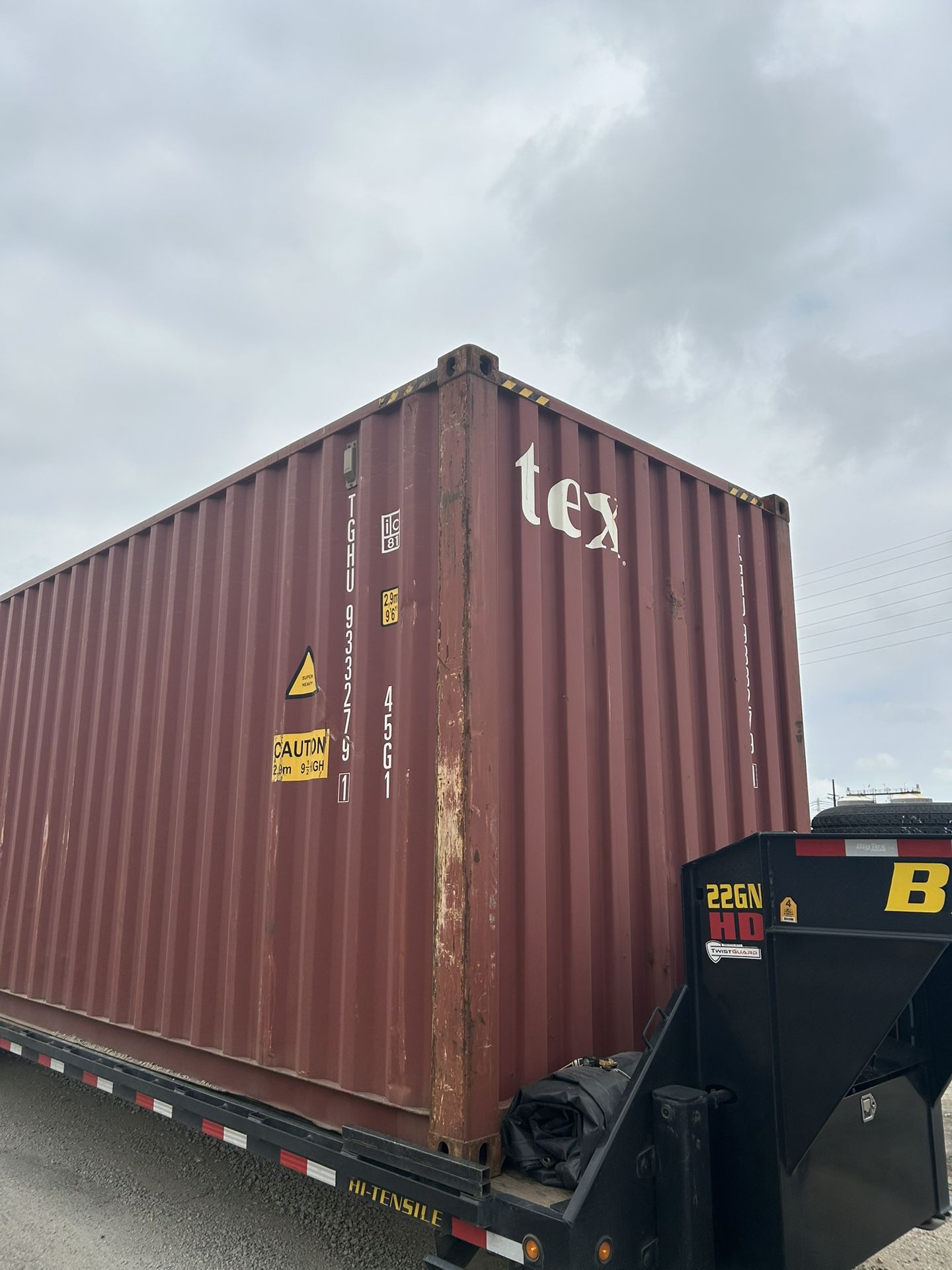 Conex Box Available For Delivery Now