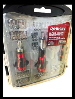 Husky 68-Piece Ultimate Screwdriver Set