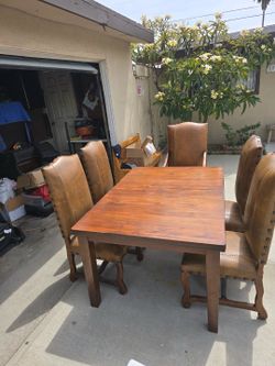 Table and chairs