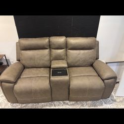 Leather Electric Couch 