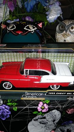 Brand New 1955 Chevy Bel Air.1:24 Scale.Die Cast Car.