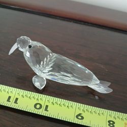 retired Swarovski crystal walrus figurine