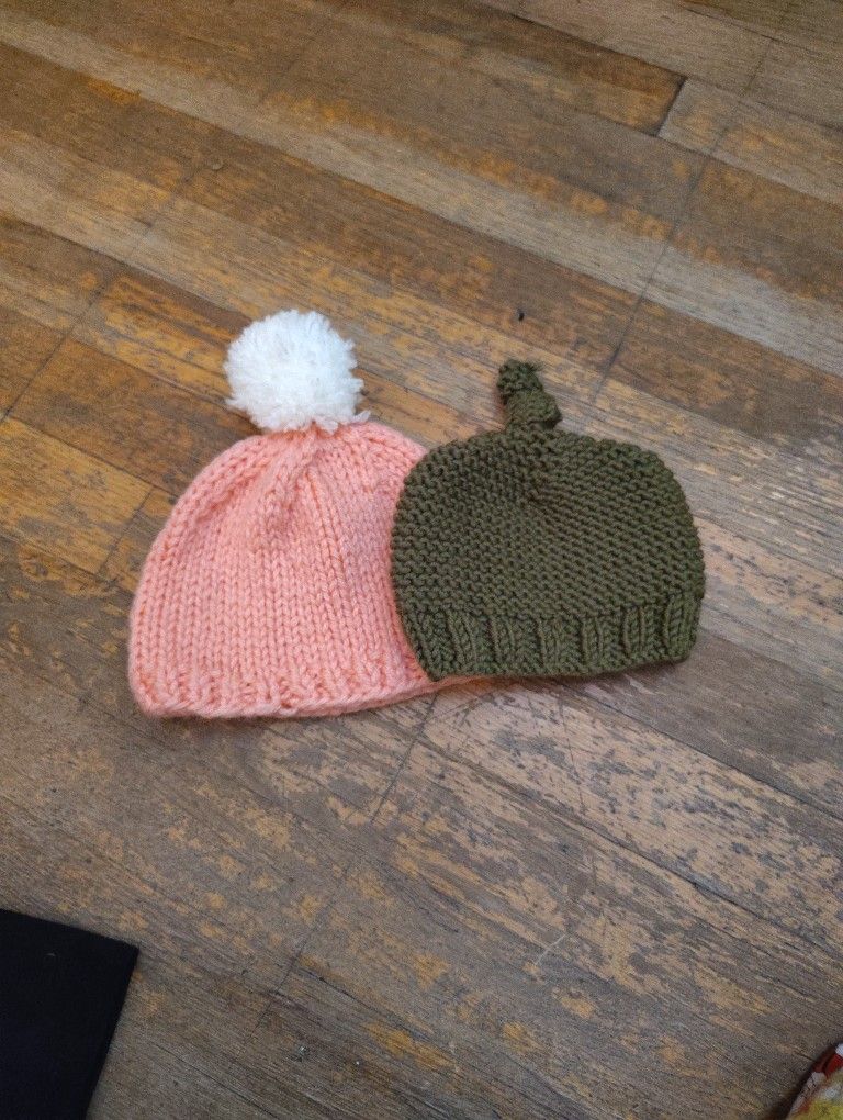 2 Hats For Baby NB