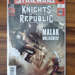 Star Wars Knights of the Old Republic #42 1st Darth Malak Revan 2006