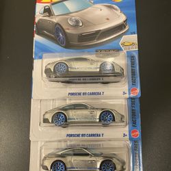 Hot Wheels ZAMAC Porsche 911 Carrera T