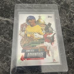 Jarren Duran 2025 Topps Series 2 Home Field Advantage Card #HA-24