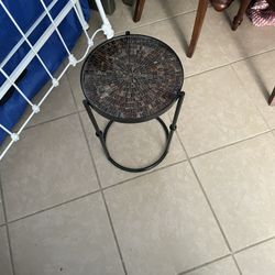 Mosaic Top Side Table