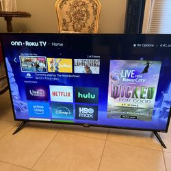 40 “ Onn/Roku Smart  T.V