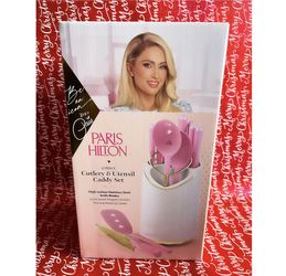 Paris Hilton Cutlery & Utensil Caddy Set