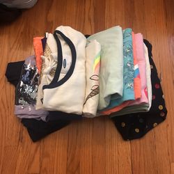 Girls Shirts New And Used Sizes 8-12