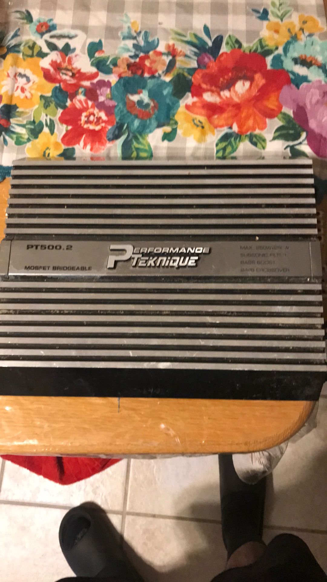 Performance P Teknique Amplifier
