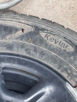 17 in rim  with tire