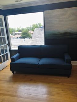Sofa (Like New) Blue